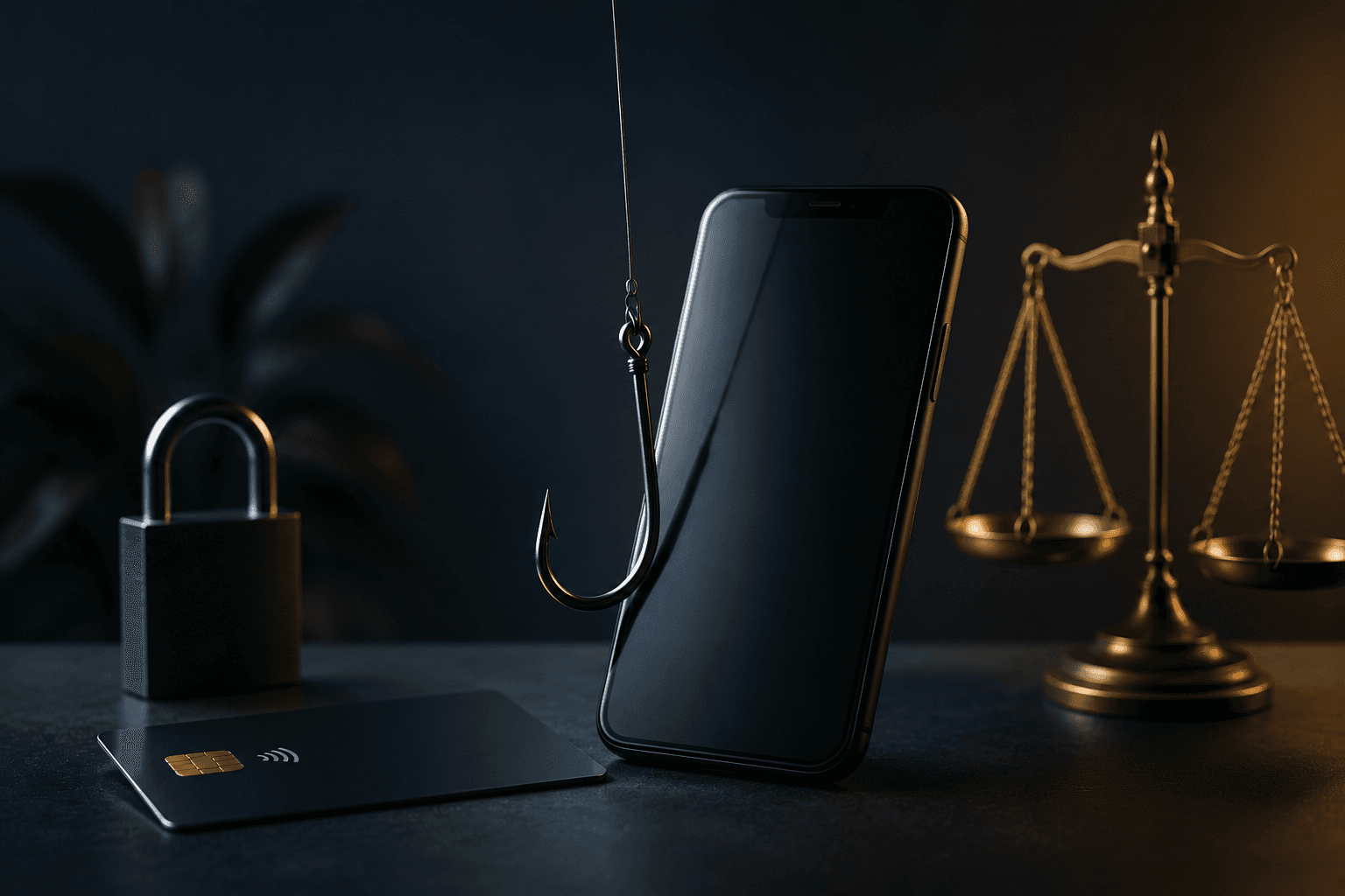 Persona revisando en su celular una transferencia bancaria con gesto de preocupación
