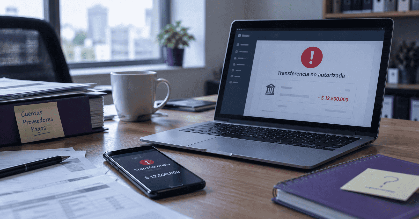 Estafa por transferencia a tu empresa: qué hacer en 48 horas